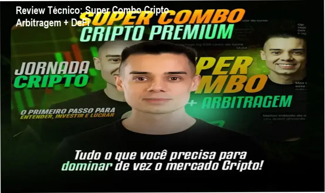 Avaliação técnica do Super Combo Cripto: Arbitragem + DeFi pelo autor Evandro Azevedo Lima
