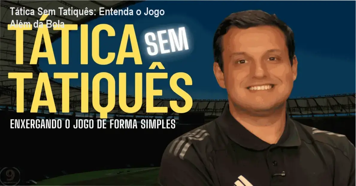 Capa do curso Tática Sem Tatiquês com destaque para o título e frase-chave