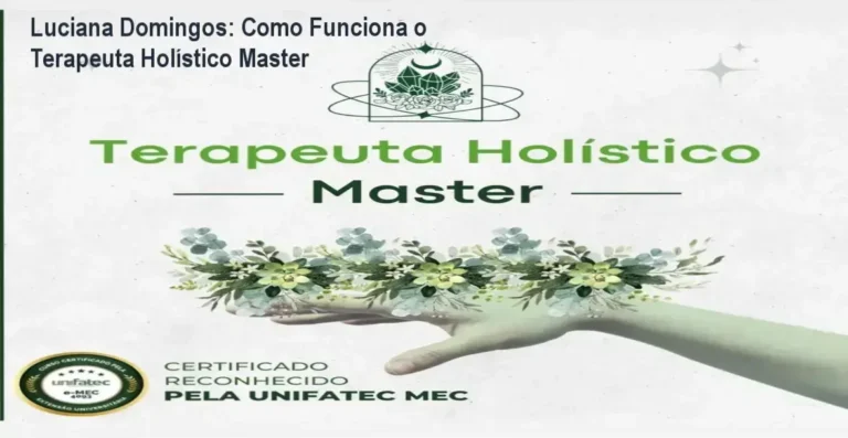 Terapeuta Holístico Master Luciana Domingos bastidores e funcionamento interno