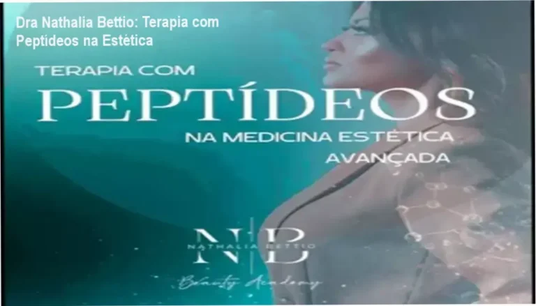 Bastidores e visão interna do curso de Terapia com Peptídeos da Dra Nathalia Bettio