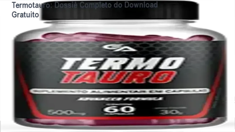 Potes de Termotauro com ícone de download de guia de emagrecimento