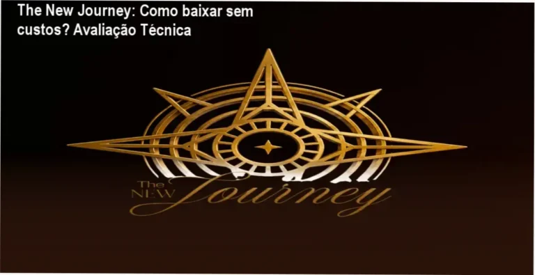 Tela mostrando a página oficial de download do curso The New Journey