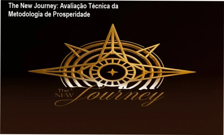Capa do curso The New Journey mostrando a jornada de transformação mental para prosperidade