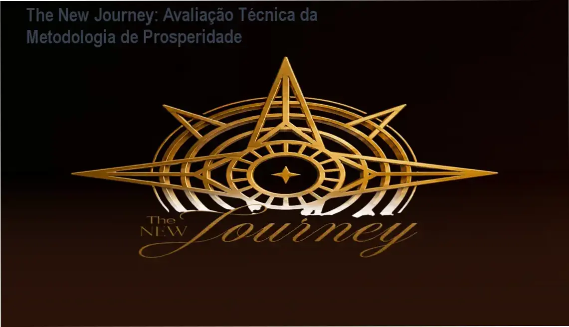 Imagem do curso The New Journey mostrando a metodologia de 4 pilares para transformar crenças e alcançar prosperidade
