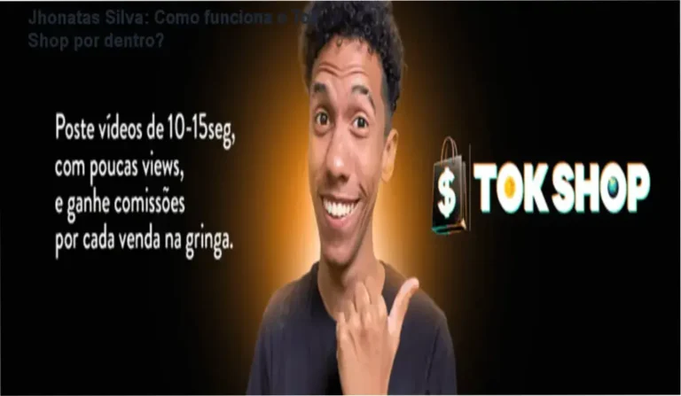 Tok Shop Jhonatas Silva bastidores e funcionamento interno do treinamento