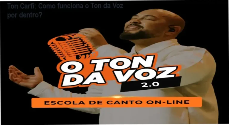 Ton da Voz By Ton Carfi bastidores e funcionamento interno da plataforma de canto