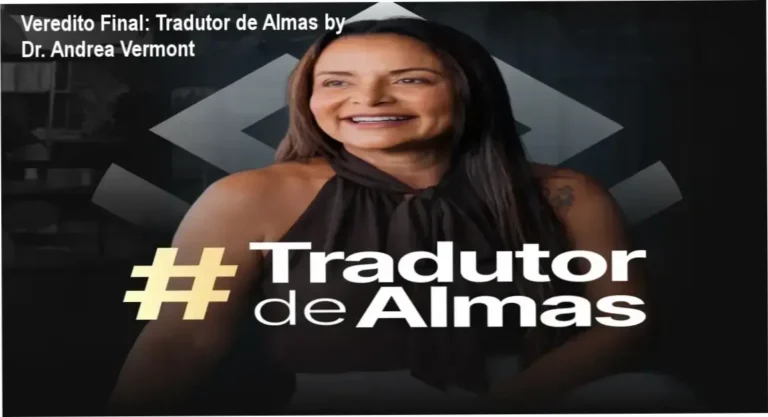 Dr. Andrea Vermont demonstrando metodologia da Imersão Tradutor de Almas