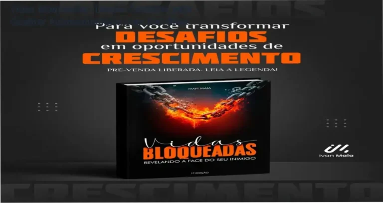 Vidas Bloqueadas livro digital por Ivan Maia - Bastidores e métodos práticos para quebrar autossabotagem - Oficial Digital Ivan Maia