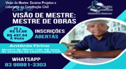 Visão de Mestre: Domine Projetos e Liderança na Construção Civil