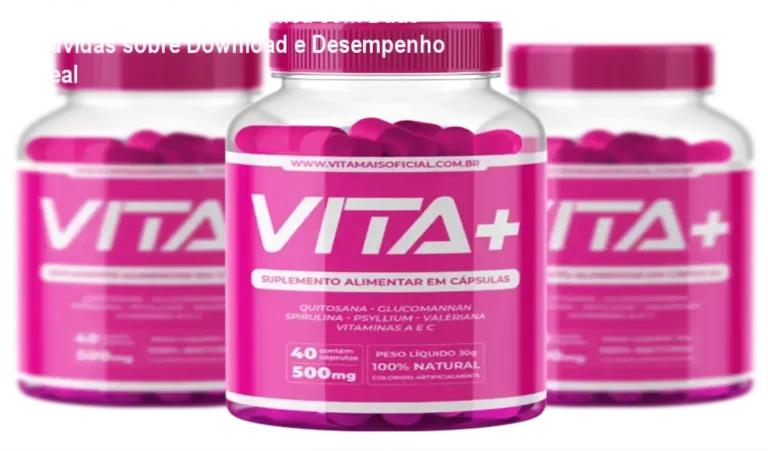 Detalhado da fórmula do VitaMais com destaque para Glucomannan e Valeriana na mistura termogênica