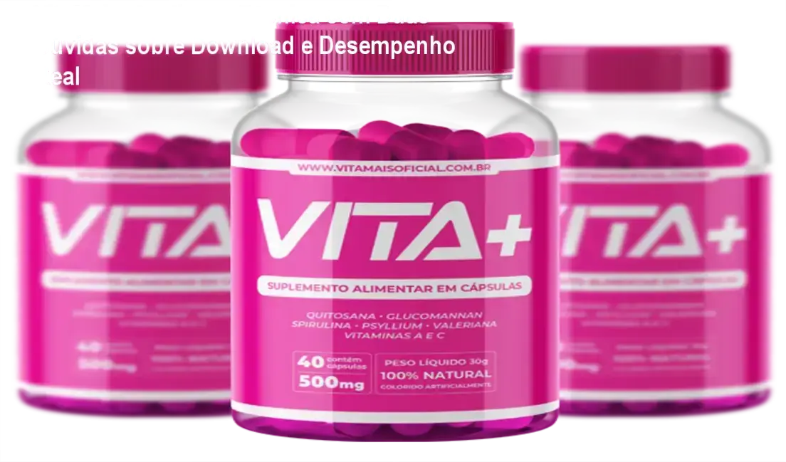 Detalhado da fórmula do VitaMais com destaque para Glucomannan e Valeriana na mistura termogênica