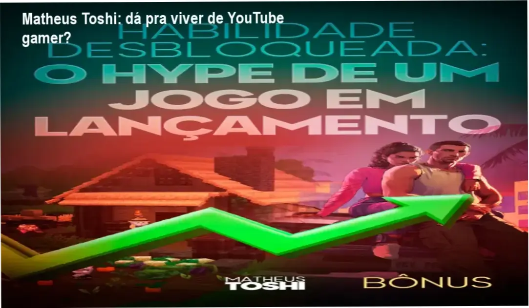Matheus Toshi revela bastidores do curso Viver de YouTube Como Gamer