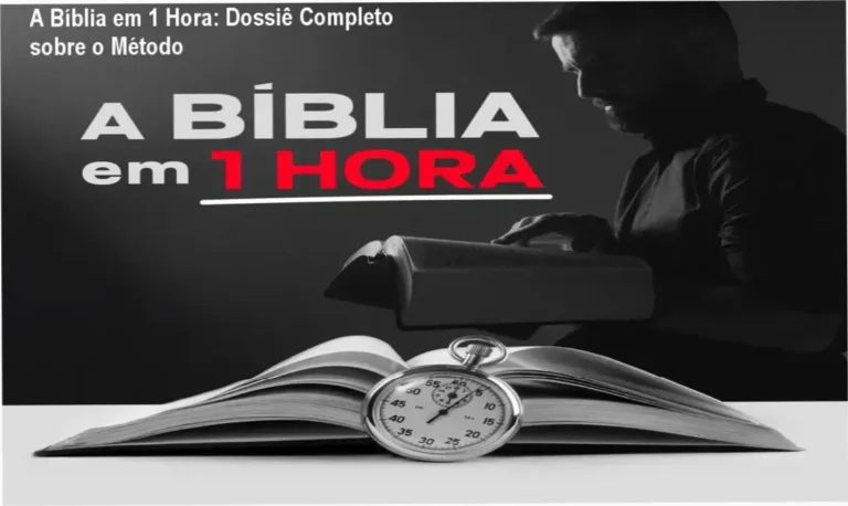 Representação visual do método de panorama bíblico conectando livros das Escrituras