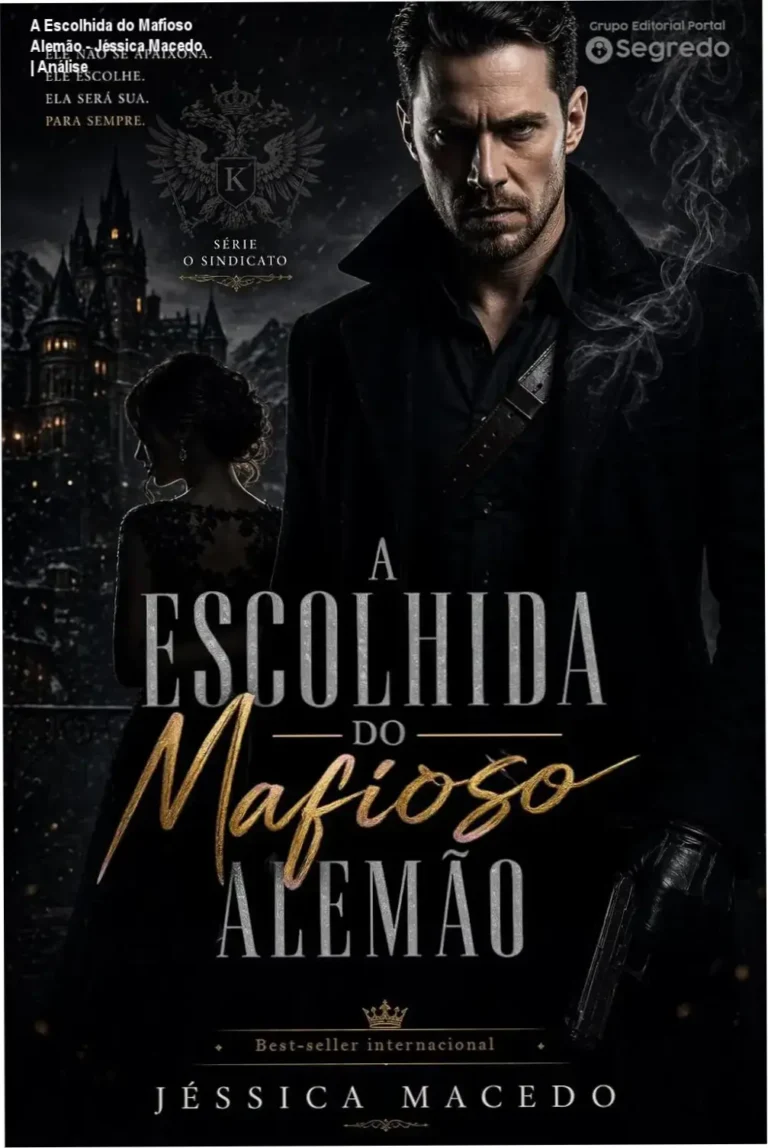 Capa do eBook A Escolhida do Mafioso Alemão de Jéssica Macedo em dispositivo Kindle