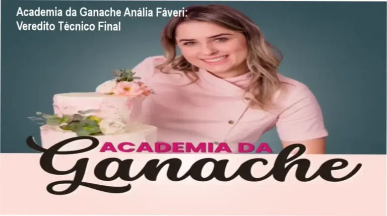 Academia da Ganache Anália Fáveri bastidores e funcionamento do curso