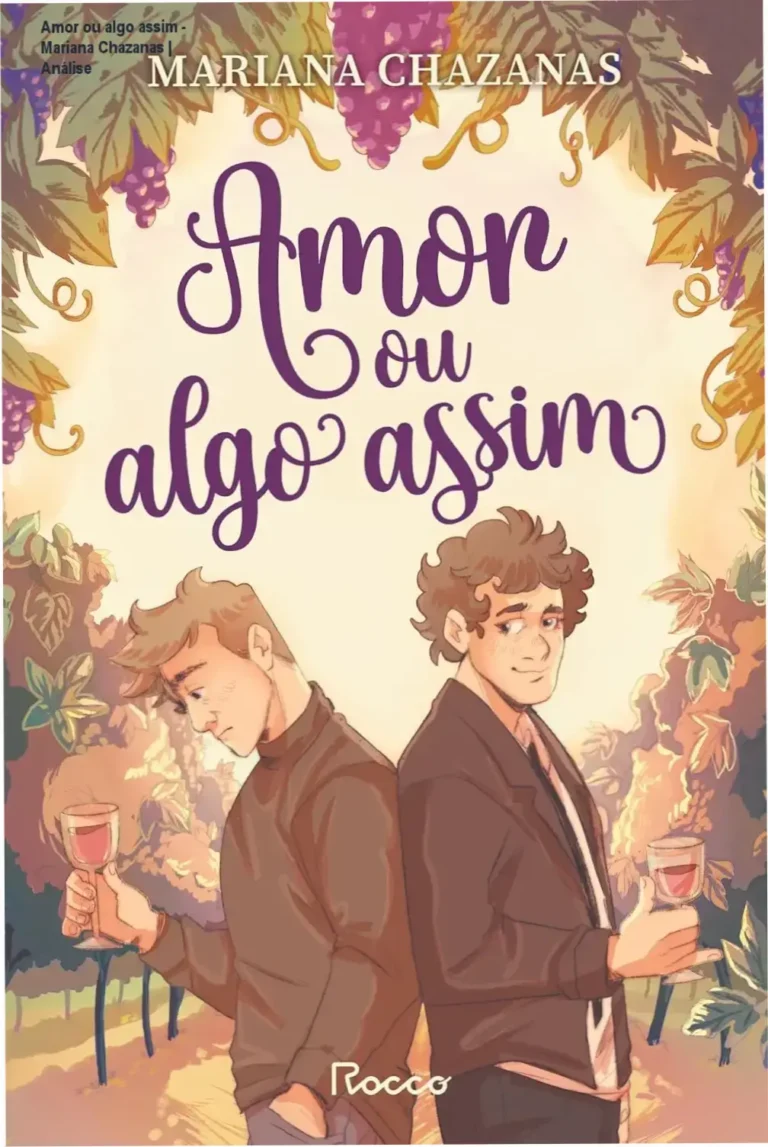 Capa do livro Amor ou algo assim de Mariana Chazanas, romance contemporâneo adulto sobre trauma, bullying e reconciliação.