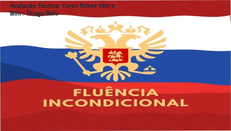 Capa do Curso Russo Vem a Mim com método estruturado para fluência incondicional