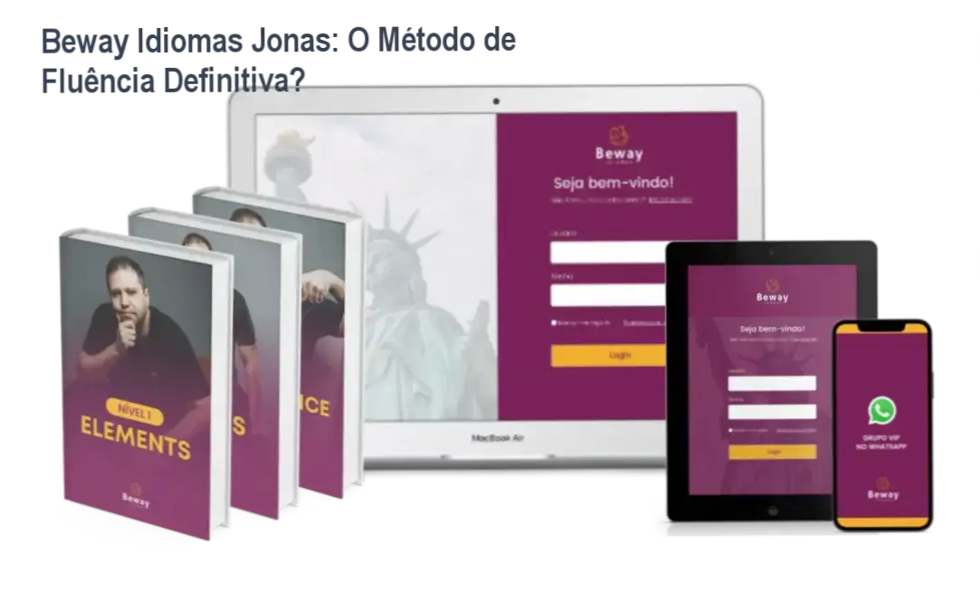 Bastidores e funcionamento da plataforma Beway Idiomas do Professor Jonas