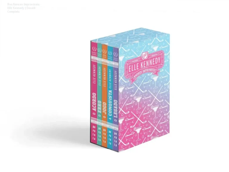 Box de livros Amores Improváveis de Elle Kennedy com novas capas exclusivas