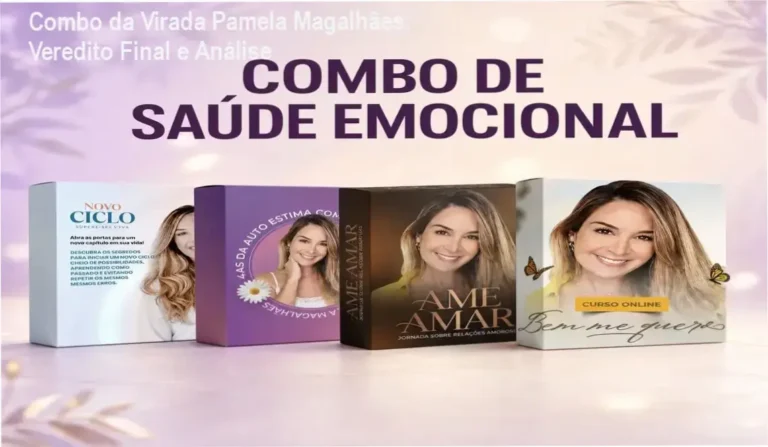 Interface do Combo da Virada de Pamela Magalhães para desenvolvimento da autoestima