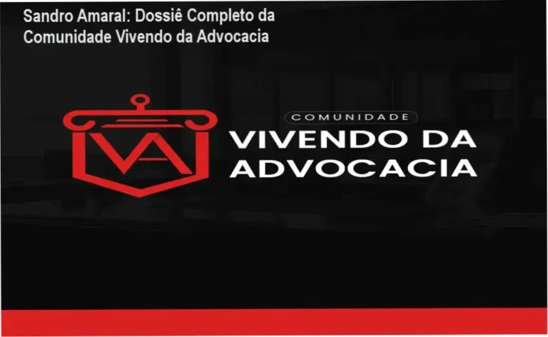 Bastidores e funcionamento da Comunidade Vivendo da Advocacia de Sandro Amaral
