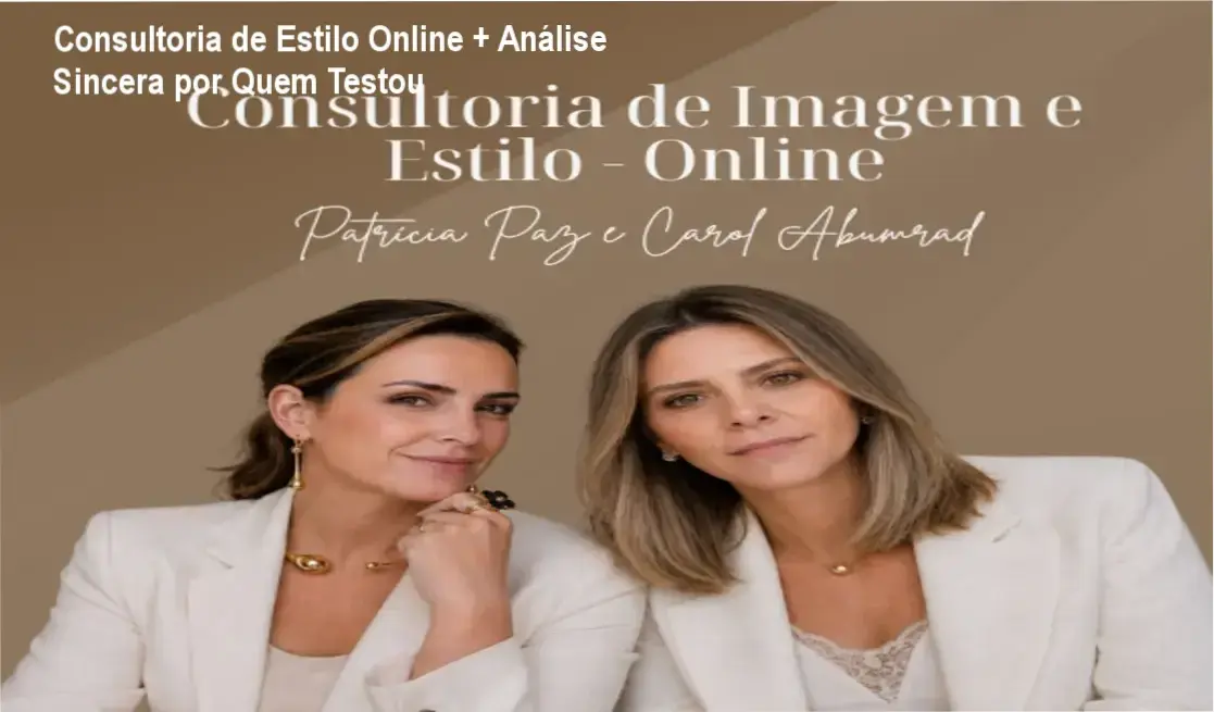 Patricia Paz e Carol Abumrad guiam você a transformar seu guarda-roupa com análise de coloração pessoal e montagem de looks em consultoria online exclusiva.