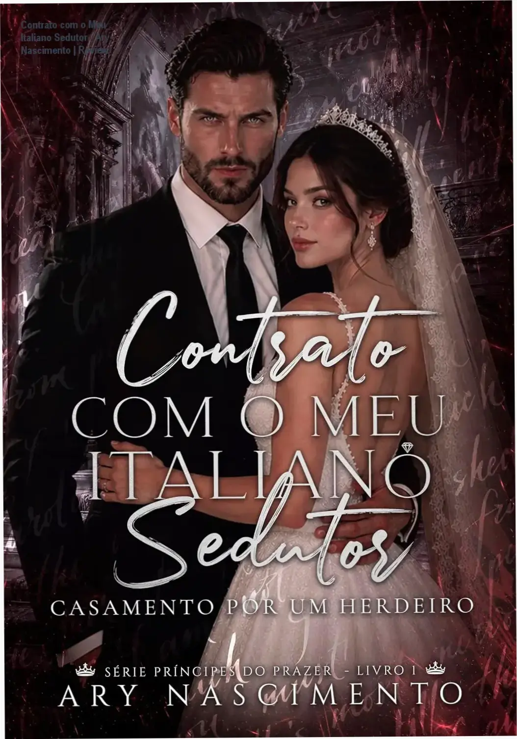 Capa do eBook Contrato com o Meu Italiano Sedutor de Ary Nascimento