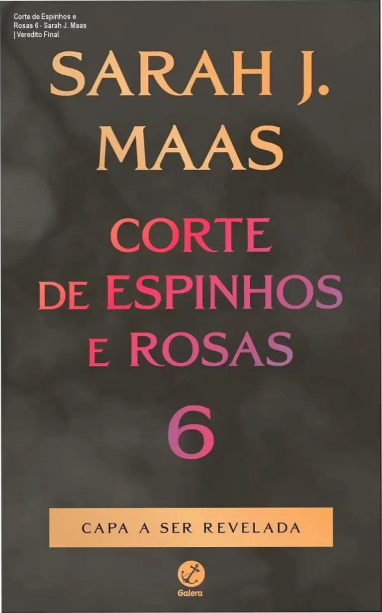 Capa do ebook Corte de Espinhos e Rosas 6 de Sarah J. Maas em dispositivo digital