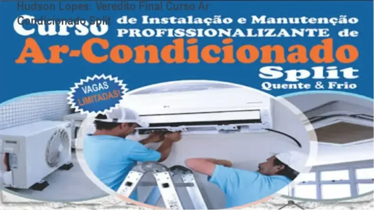 Curso Ar Condicionado Split Hudson Lopes bastidores e funcionamento