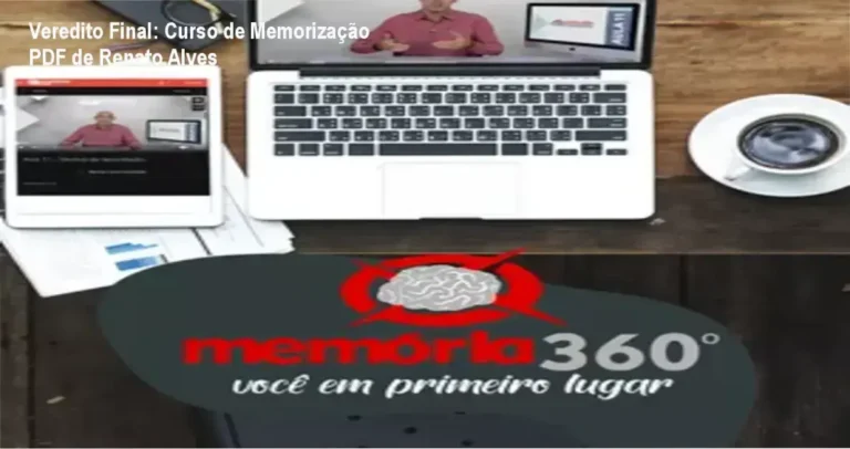 Infográfico detalhando as técnicas de memorização e leitura dinâmica do curso de Renato Alves