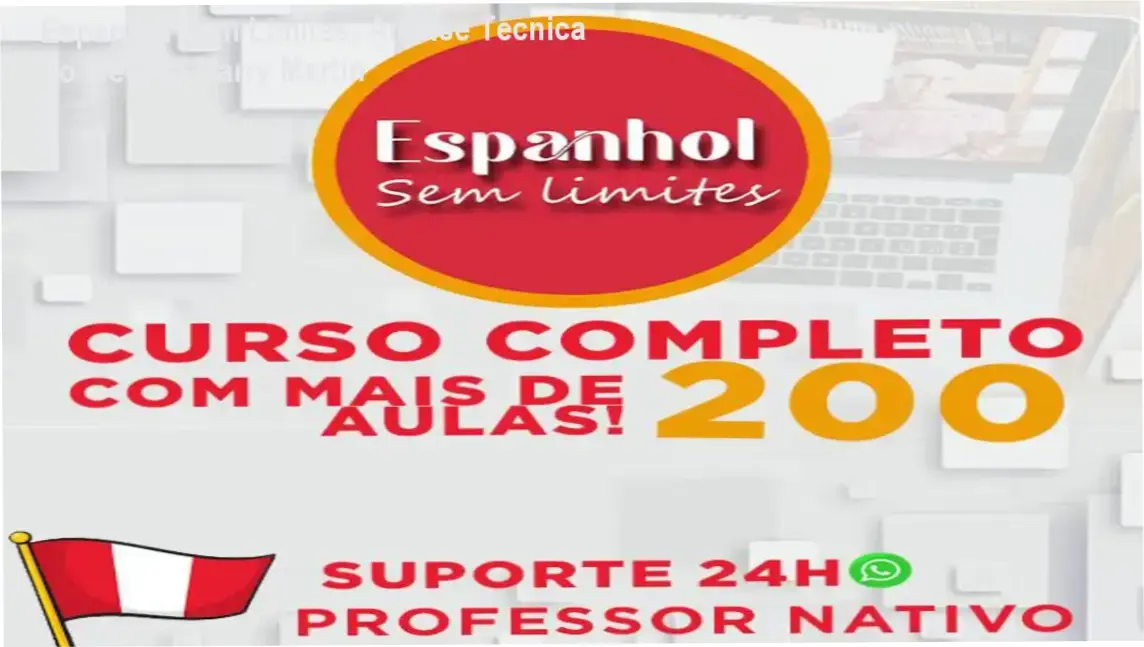 Professor Harry Martin ensinando conversação no Curso Espanhol Sem Limites