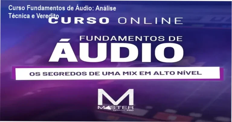 Técnico de som operando mesa de áudio profissional seguindo o guia de fundamentos de áudio