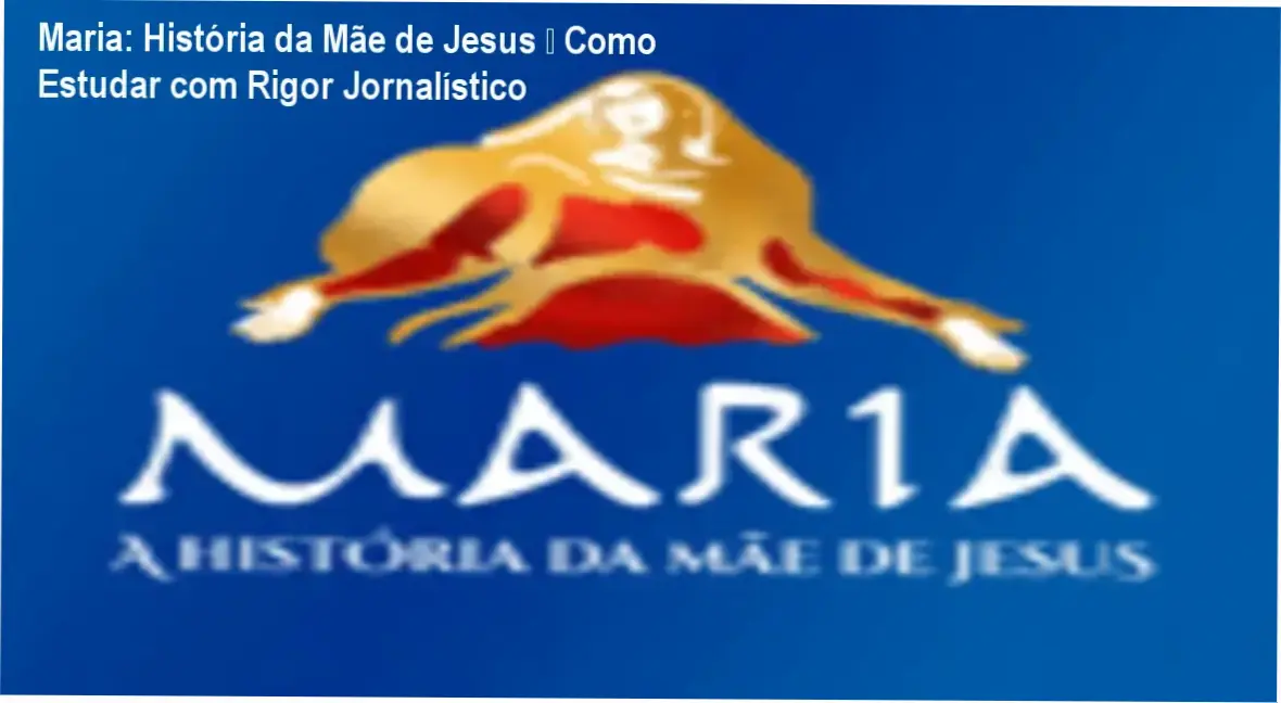 Capa do curso Maria A História da Mãe de Jesus com Rodrigo Alvarez em cenário documental histórico