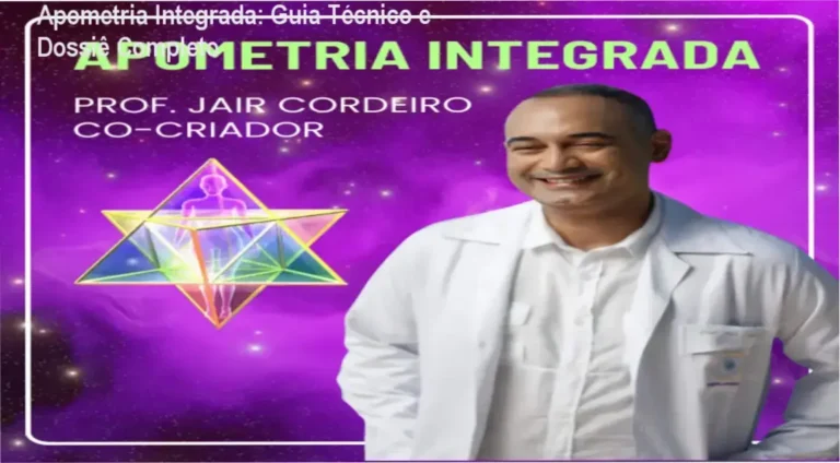 Representação conceitual de equilíbrio vibracional e proteção energética aplicada ao método da Apometria Integrada
