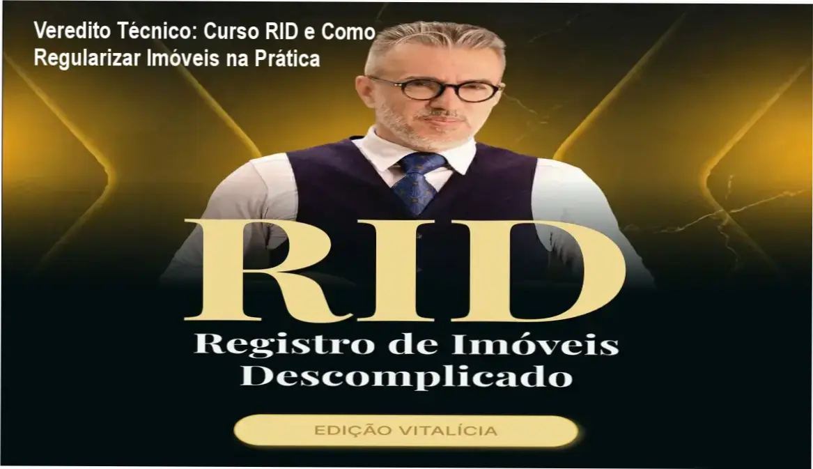 Professor Marcos Salomão apresentando a metodologia de regularização de imóveis do Curso RID
