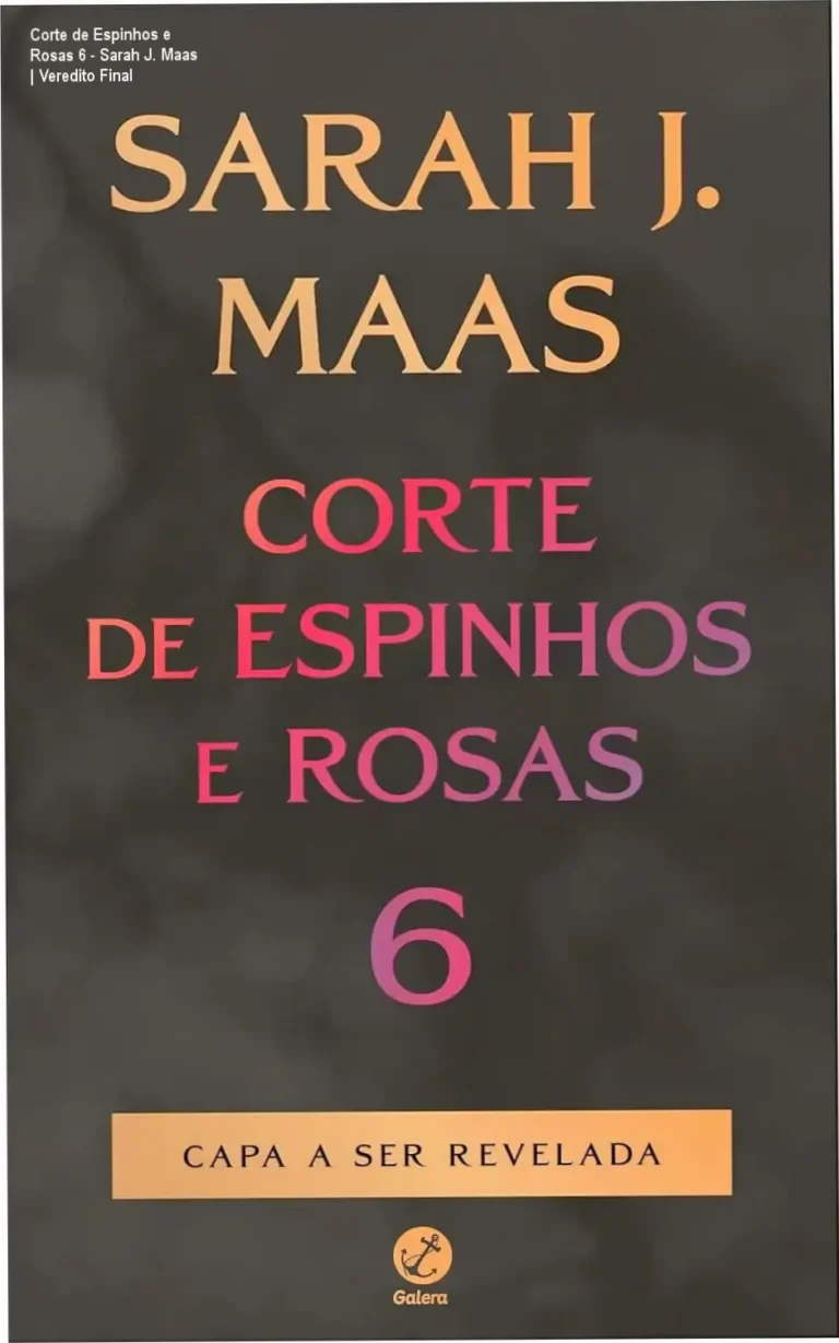 Capa do ebook Corte de Espinhos e Rosas 6 de Sarah J. Maas em dispositivo digital