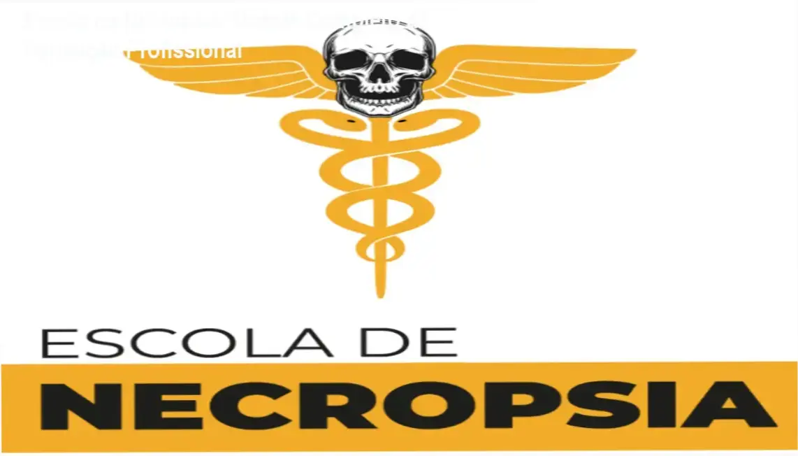 Interface de estudos do curso Escola de Necropsia em parceria com a Escola de Profissões Plenarius