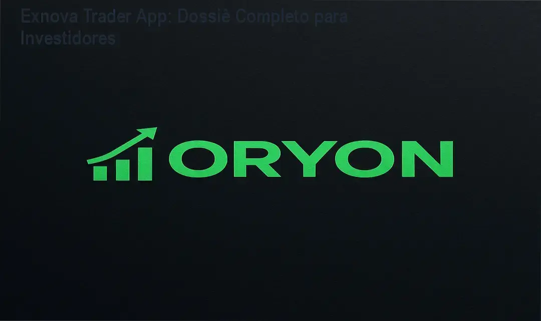 Interface do aplicativo Exnova em um smartphone demonstrando gráficos de trading online