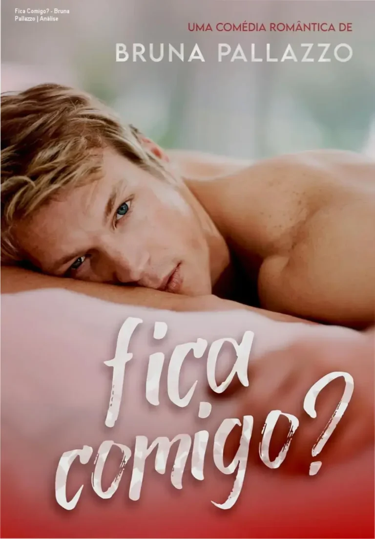 Capa do ebook Fica Comigo? de Bruna Pallazzo, romance médico enemies to lovers com chefe e residente pais solo.