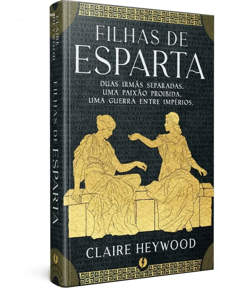 Capa da edição de luxo do livro Filhas de Esparta de Claire Heywood