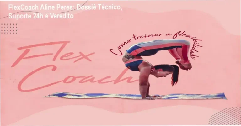 Aline Peres demonstrando exercício de mobilidade do método FlexCoach para alunos iniciantes