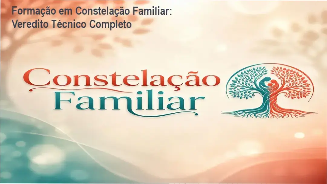 Estudante de terapias holísticas analisando a formação profissional em constelação familiar para facilitadores