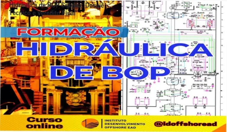 Formação em Hidráulica de BOP Instituto Desenvolvimento Offshore bastidores módulo diagramas MUX