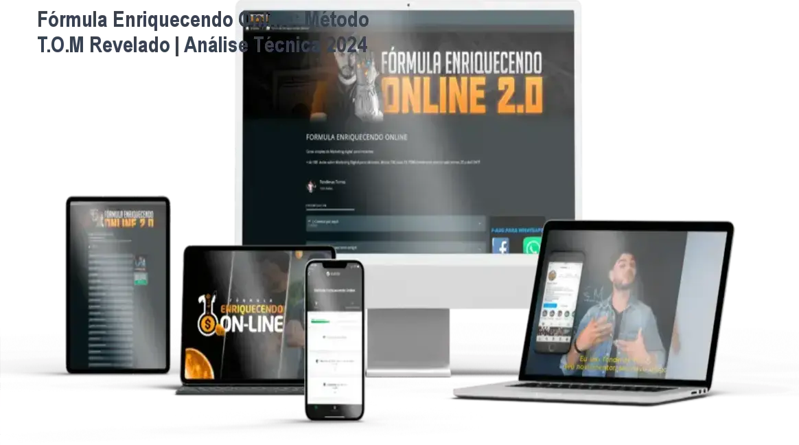 Fórmula Enriquecendo Online - Bastidores e Funcionamento Interno com Tondimas Tôrres