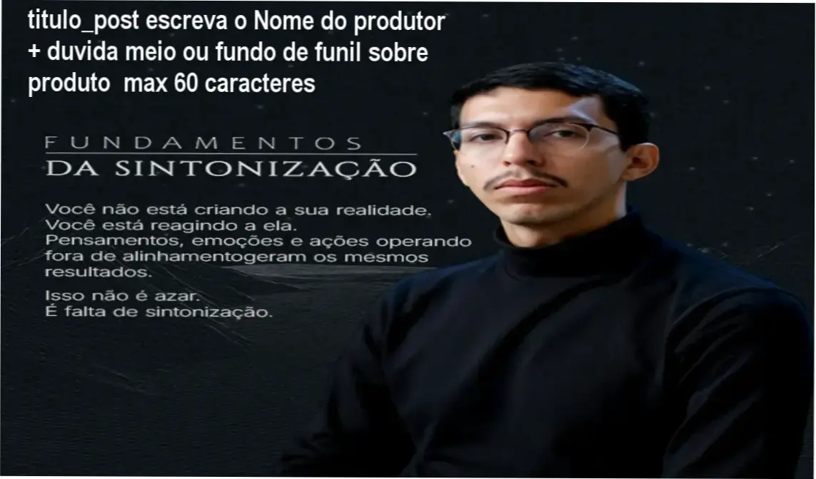 Bastidores e funcionamento do método Fundamentos da Sintonização de Paulo Aguiar