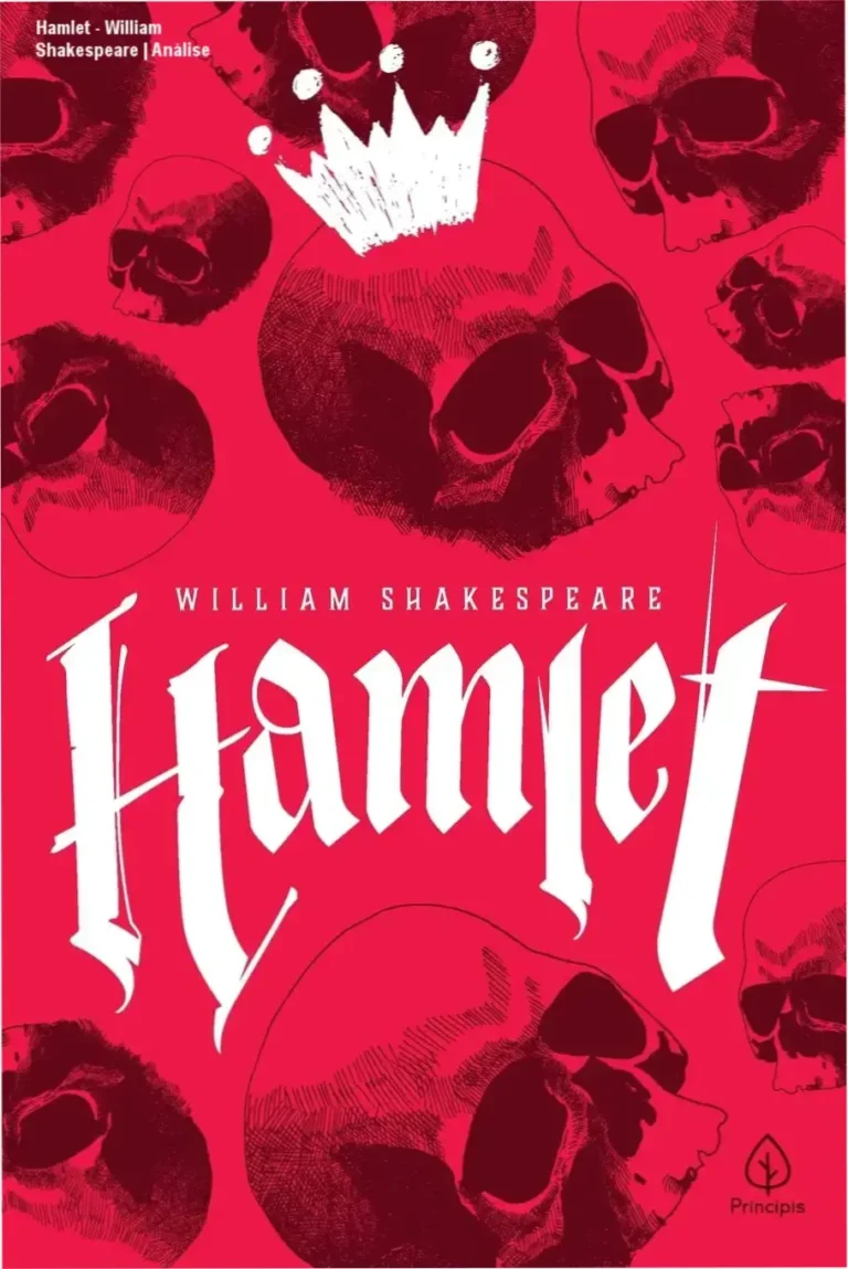 Capa do livro Hamlet de William Shakespeare em formato digital
