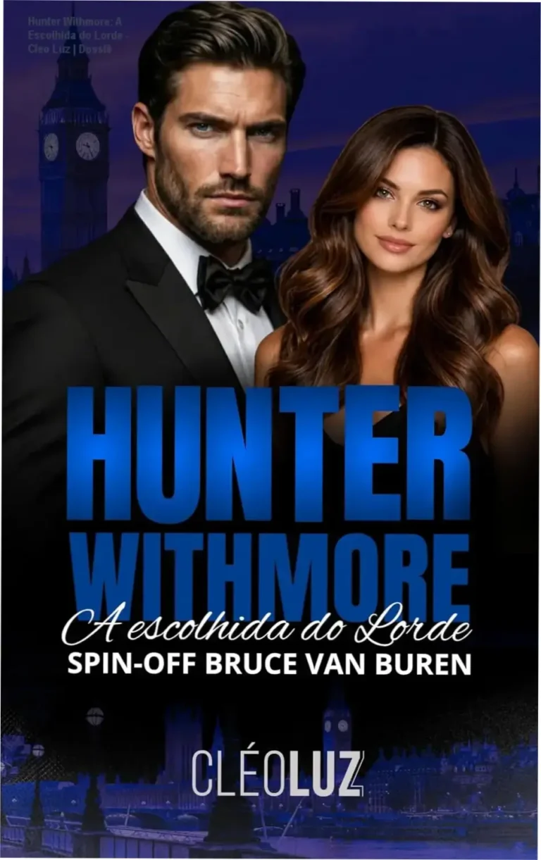 Capa digital do Box Hunter Withmore - A Escolhida do Lorde de Cleo Luz em formato eBook Kindle
