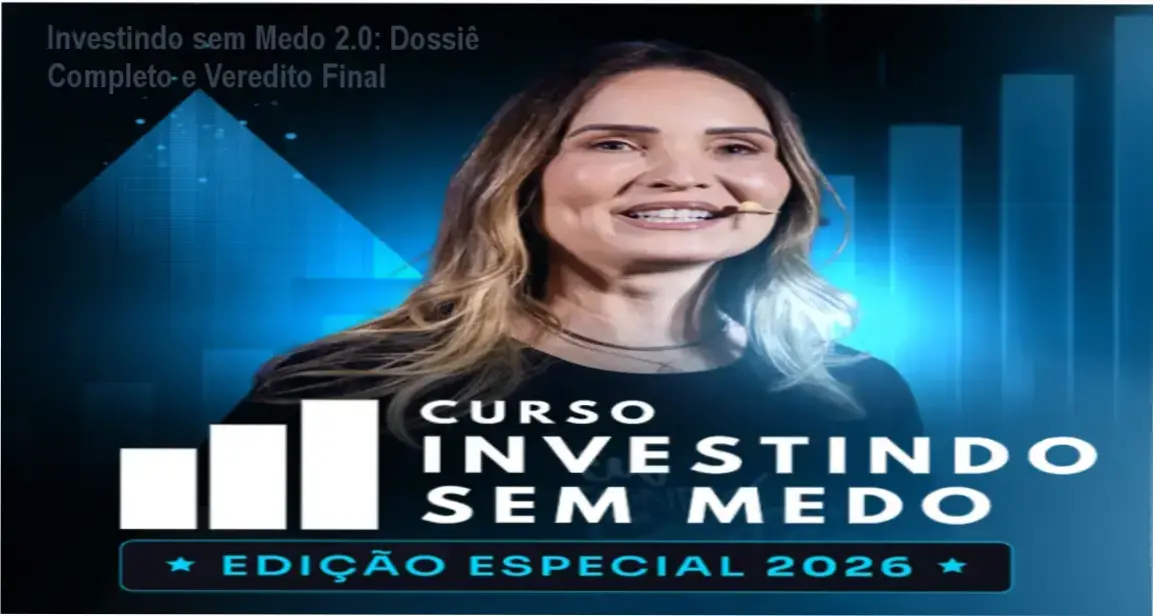 Representação de educação financeira com simuladores de investimentos e guias tutoriais do curso Luciana Fiaux