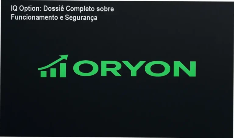 Interface da plataforma IQ Option demonstrando ferramentas de trading e gráficos