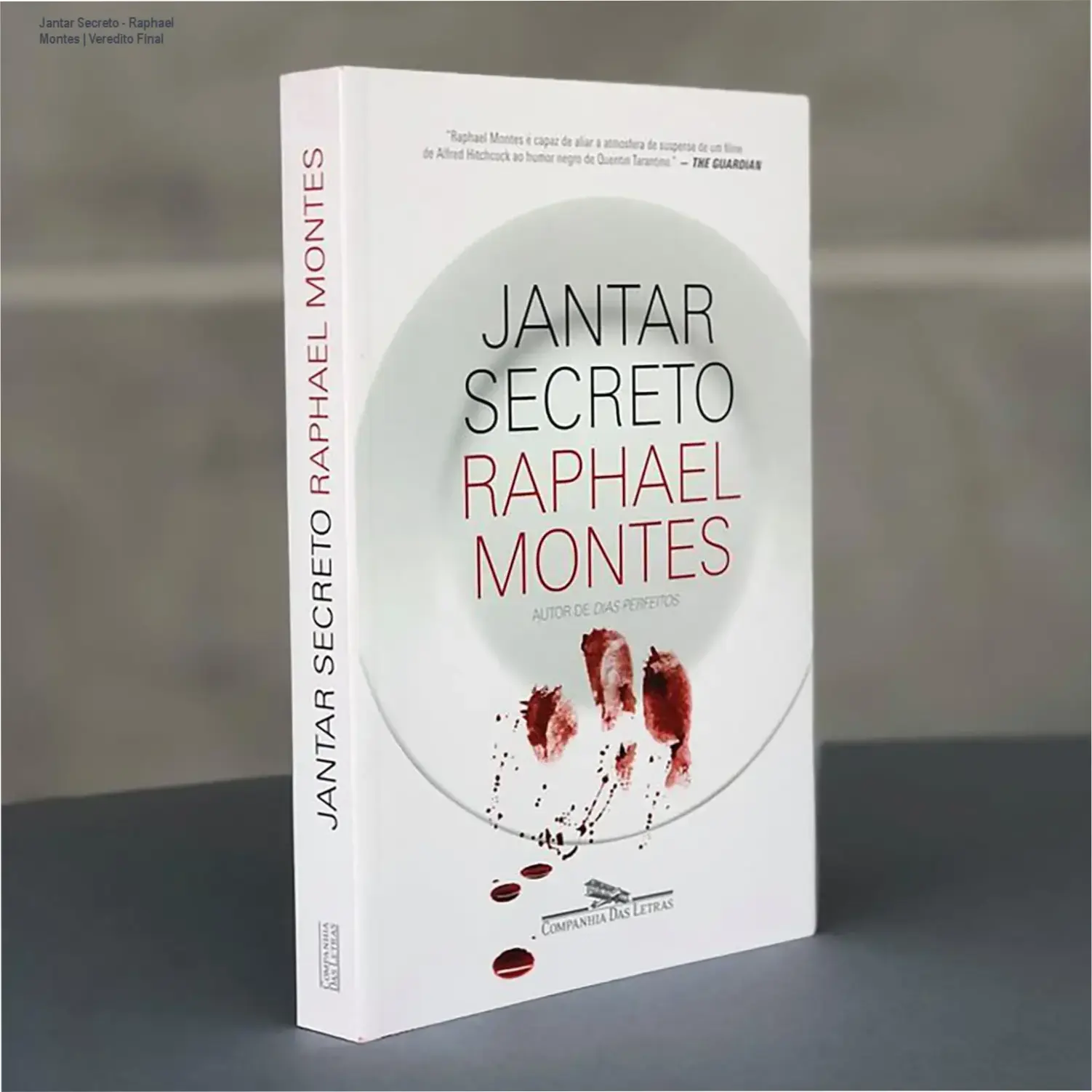 Capa do livro Jantar Secreto de Raphael Montes em versão digital